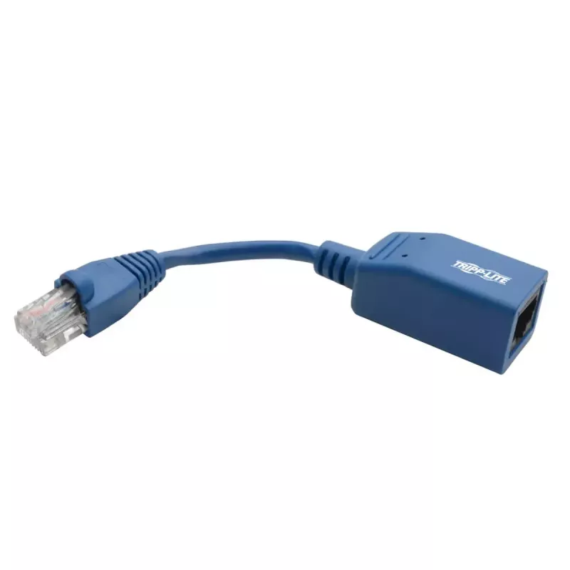 Tripp Lite N034-05N-BL Cisco konsoles Rollover kabeļa adapteris, RJ45 M/F, zils, 12,7 cm