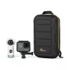 Kameras somiņa Lowepro HARDSIDE CS 60 — ciets čaulas kompaktais futrālis, 140×85×227 mm, melns/oranžs