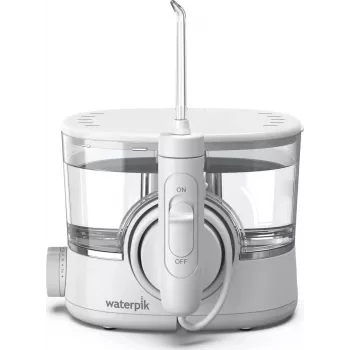 Ūdens diegs Waterpik WF-11 ION bezvadu uzlādējams — balts, portatīvs mutes skalojamais
