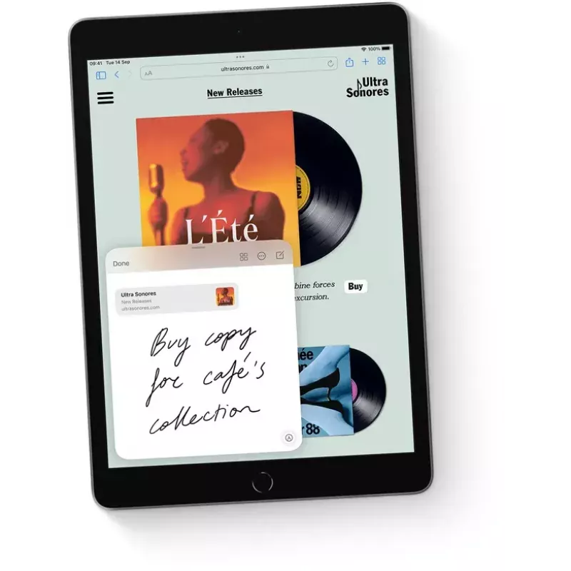 Planšetdators Apple iPad 10.2 collas (25.9 cm) 256 GB Wi‑Fi (802.11ac) A13, iPadOS 15, pelēks, 8 MP/12 MP