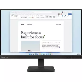 Monitors Lenovo L24-41 24 collu IPS 1920×1080 75Hz HDMI/VGA plāns