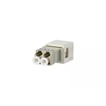 Vadu savienotājs BTR NETCOM 1402300820MI LC-D MM Balts