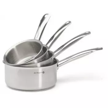 Nerūsējošā tērauda kastrolis de buyer PRIM APPETY 20 cm DB3501-20 indukcijai piemērots