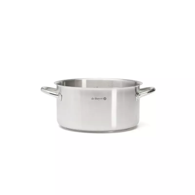 Katliņš de Buyer 3505.24 4 L apaļš nerūsējošais tērauds 24 cm