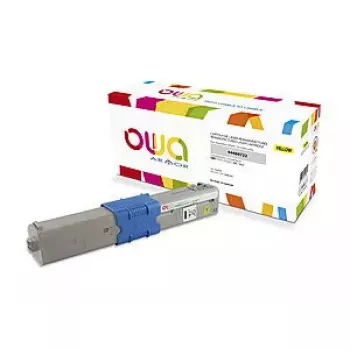 OWA Armor toneris, saderīgs ar OKI 44469722, 5000 lapas, dzeltens