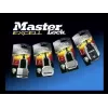 Piekaramā atslēga MASTER LOCK 45mm Excell laminēta tērauda 3-gab. iepakojumā ar 51mm kāju