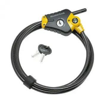 Troses slēdzene MASTERLOCK 8420EURD — regulējams 10 mm tērauda trosis, P22724