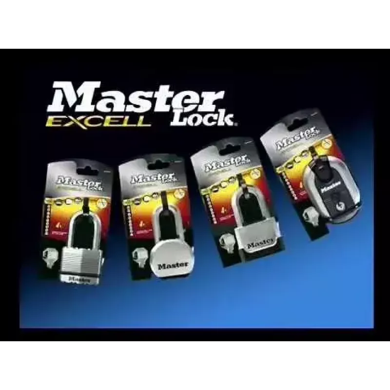 Kombinācijas piekaramā atslēga MASTER LOCK 70 mm Excell cinka diska piekaramā atslēga