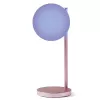 Galda LED lampa Lexon Bubble Lamp LH70LP gaiši rozā 15W ar bezvadu lādētāju
