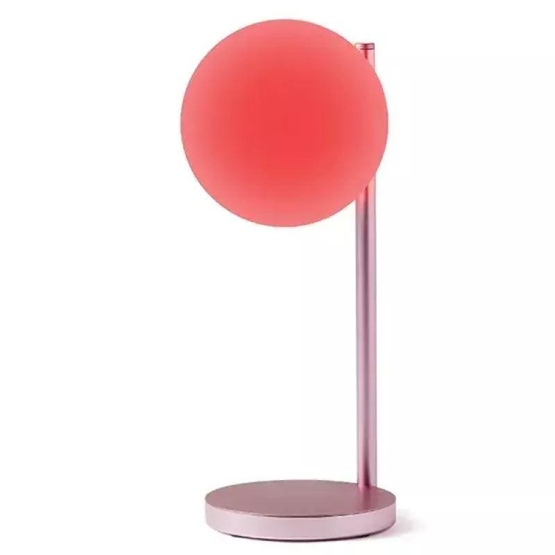 Galda LED lampa Lexon Bubble Lamp LH70LP gaiši rozā 15W ar bezvadu lādētāju