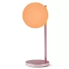 Galda LED lampa Lexon Bubble Lamp LH70LP gaiši rozā 15W ar bezvadu lādētāju