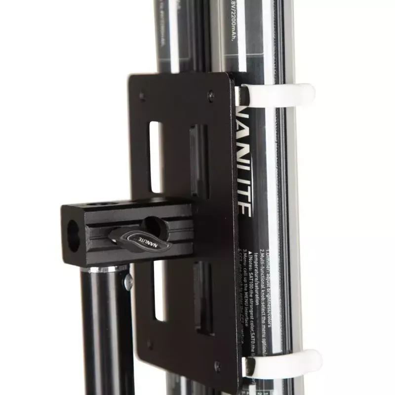 Montāžas komplekts Nanlite Pavotube Double Bank 2 T12 LED Pola Melns