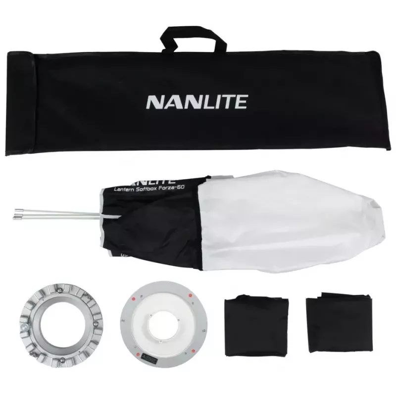 Gaismas modifikators Nanlite LT-FZ60 sudrabaini balts 45 cm diametrs