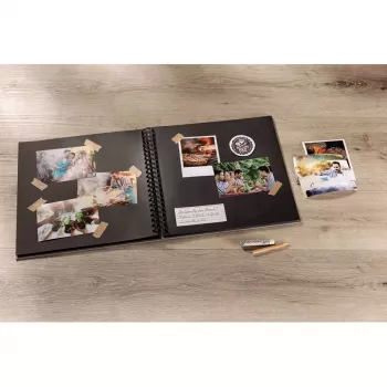 Fotoalbums Walther Design Fun pelēka 40 loksnēm S
