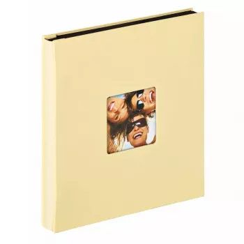 Walther Design fotoalbums EA-110-H krēmkrāsā, 10 x 15, lietotas grāmatsiešanas iesējums
