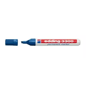 Pastāvīgais marķieris Edding 3300 zils 10 gab.