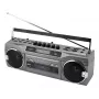 Pārnēsājams kasešu atskaņotājs Soundmaster SRR80TI ar DAB+ un FM, LCD displeju, 3 W RMS, 3,5 mm austiņu ligzdu, darbojas ar baterijām/230 V