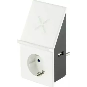 USB lādēšanas adapteris REV 0020870103 bezvadu uzlāde ar 1 kontaktligzdu