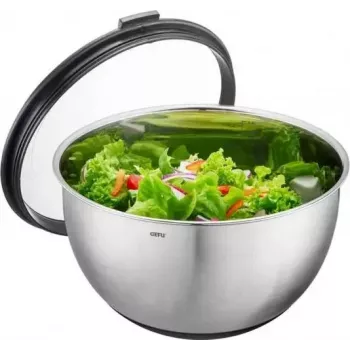 Maisīšanas bļoda GEFU MUOVO 24 cm, nerūsējošais tērauds (Inox)