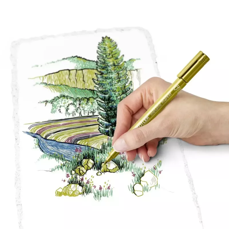 Marķieris Staedtler 8323 2 gab. melns
