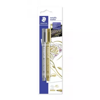 Marķieris Staedtler 8323 2 gab. melns