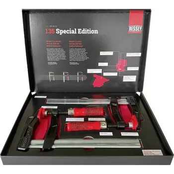 Skava Bessey TGA25SET-135, 2× Anniversary stieņskavas, 250 mm saspiešanas jauda