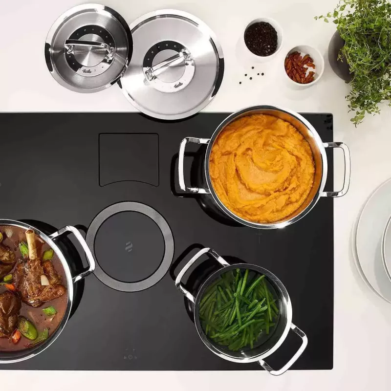 Pannu komplekts Fissler 084-378-03-000/0 nerūsējošais tērauds 3 gab.