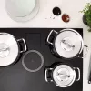 Pannu komplekts Fissler 084-378-03-000/0 nerūsējošais tērauds 3 gab.
