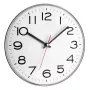 Kvarca pulkstenis TFA-Dostmann 60.3017 Circle pelēks balts sienas galda pulkstenis