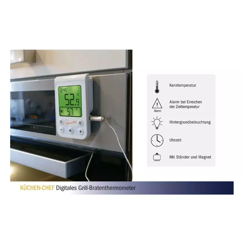 Pārtikas termometrs TFA-Dostmann KÜCHEN-CHEF -20 līdz 300 °C digitāls