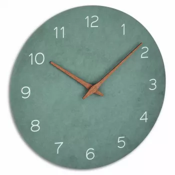 Kvarca pulkstenis TFA-Dostmann 60.3054.04 Circle zaļa Wall/Table
