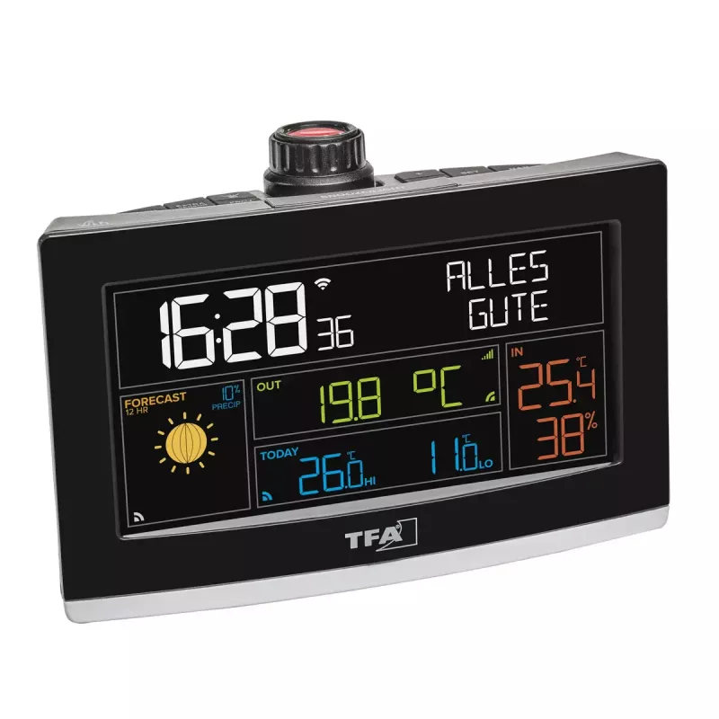 Weather Station TFA-Dostmann View Show Melns