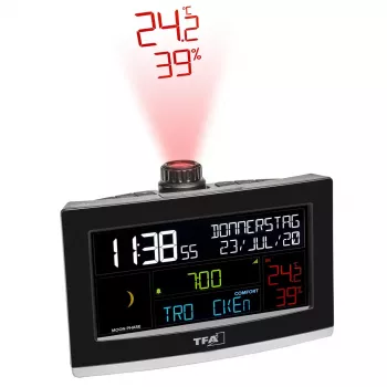 Weather Station TFA-Dostmann View Show Melns