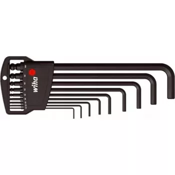 Tapu uzgriežņu atslēgu komplekts Wiha 03992 Classic Holder, 6 gabali, tapu tipa uzgriežņu atslēgas apaļiem stiprinājumiem