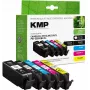 KMP tintes kasetņu multipaka, saderīga ar Canon PGI-550/CLI-551 XL – multipakas komplekts