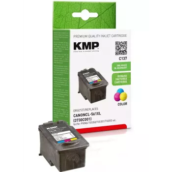 Tintes kasetne KMP C137 Ciāna Purpursarkana Dzeltena