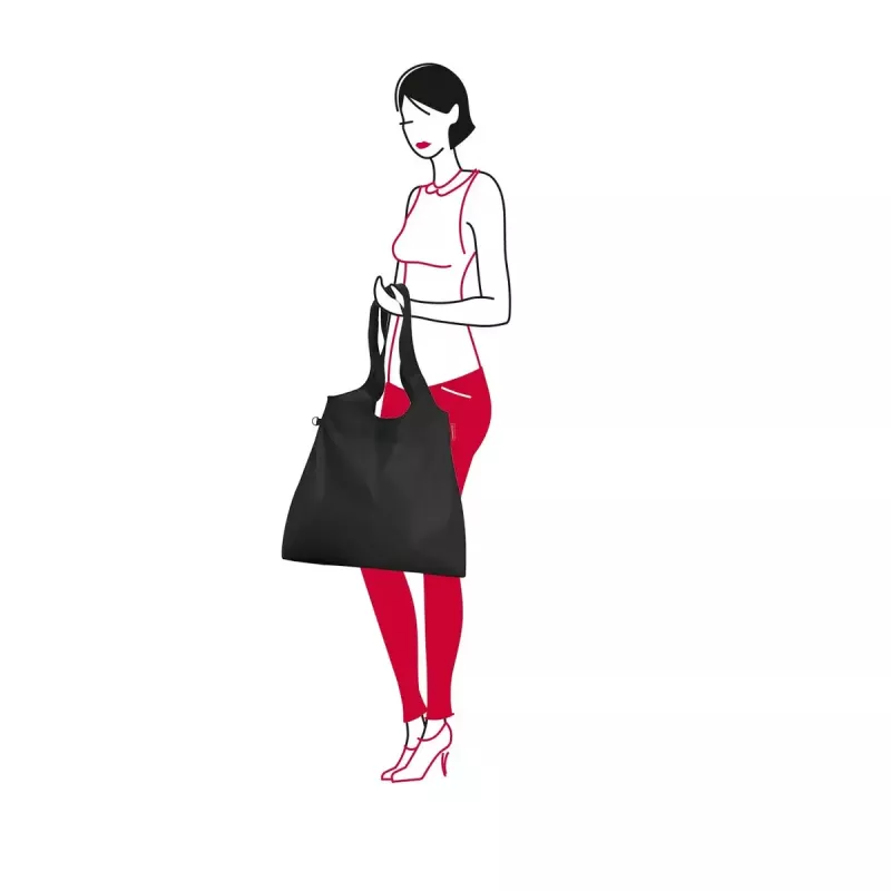 Tote bag Reisenthel mini maxi shopper L Melns Polyester 22L
