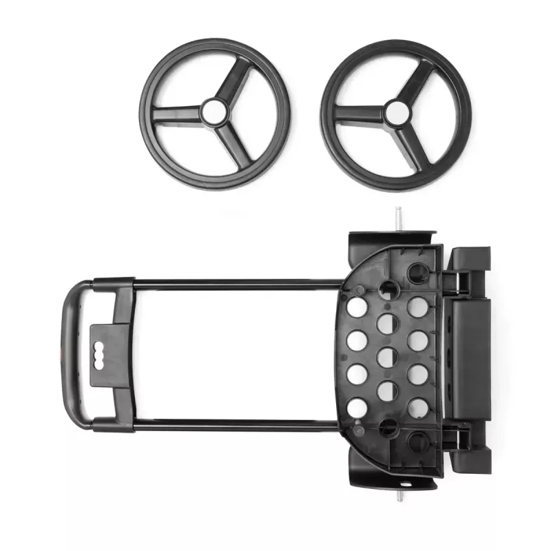 Reisenthel Citycruiser melns iepirkumu ratiņš, 20 kg krava, 2 riteņi