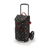Reisenthel Citycruiser melns iepirkumu ratiņš, 20 kg krava, 2 riteņi