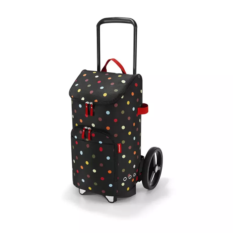 Reisenthel Citycruiser melns iepirkumu ratiņš, 20 kg krava, 2 riteņi