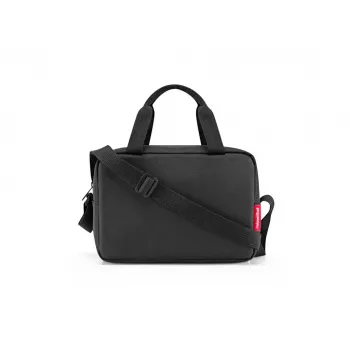Plecu soma Reisenthel coolerbag to-go pārstrādāts poliesteris melns 3L