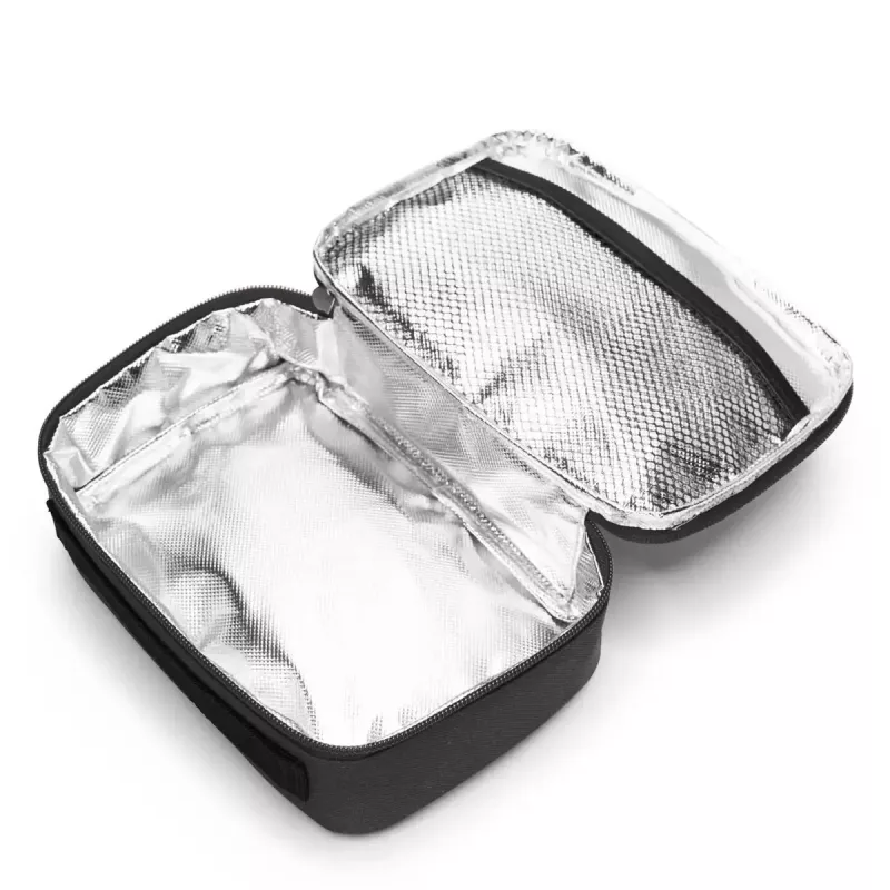 Termokonteiners Reisenthel Thermocase Dots 1.5 L Melns Alumīnijs Poliesters
