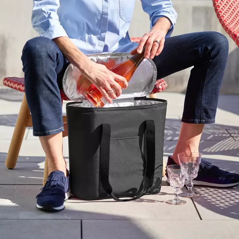 Termokonteiners Reisenthel Thermoshopper 15 L melns poliesters