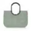 Reisenthel loopshopper L soma — 25 L, 460×250 mm, zaļa, alumīnija rāmis