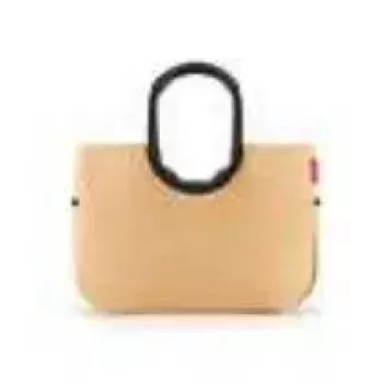 Tote bag Reisenthel loopshopper L Melns Dzeltens Alumīnijs 25L