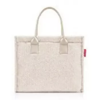Tote bag Reisenthel daily shopper bēša poliestera