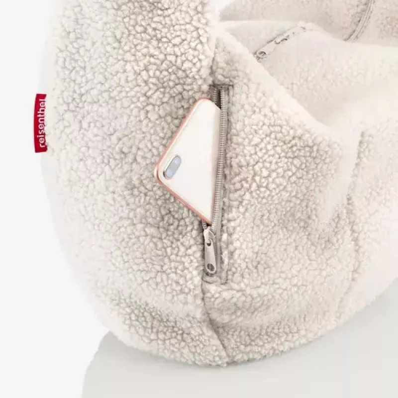 Tote soma Reisenthel moonbag balta, poliesters, 24 L, 480×140 mm