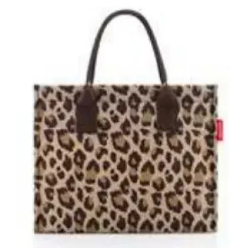 Tote soma Reisenthel daily shopper business — Poliesteris, 14 L, 420×170 mm, Bēša/brūna
