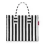 Tote bag Reisenthel Daily Shopper — Melnbalta, poliesters, 14 L, 420×170 mm
