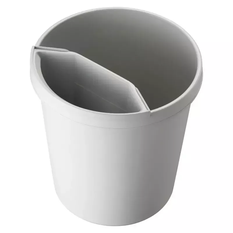 Miskaste Helit H6105882 18 L apaļa plastmasas pelēka